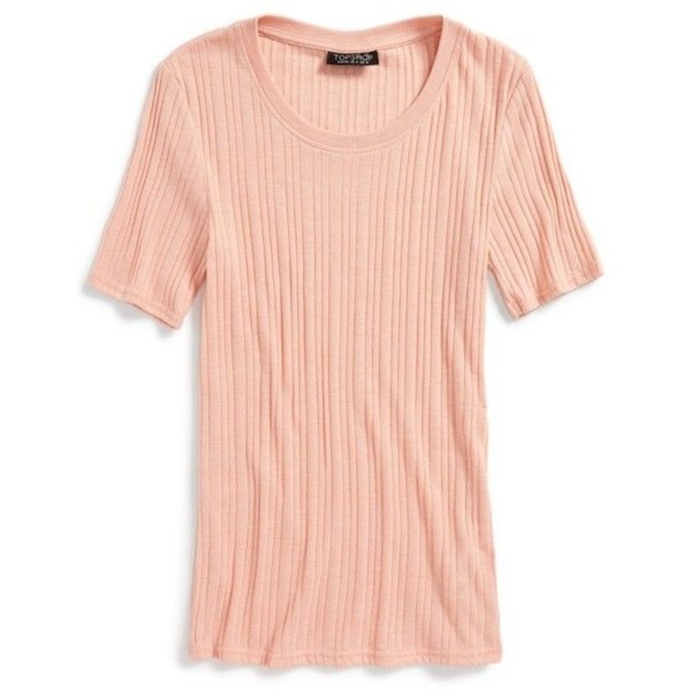 ⭐️Topshop Alexa Ribbed Tee - Picture 2 of 5